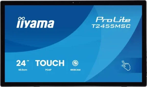 23.8" iiyama ProLite T2455MSC-B2 černá / Dotykový monitor / IPS / 1920x1080 / 120Hz / 5ms / 400cd / repro / HDMI / DP (T2455MSC-B2)