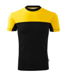 Colormix tričko unisex žlutá 2XL