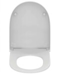 IDEAL STANDARD - i.Life O WC sedátko Wrapover, SoftClose, EasyTakeOff, bílá T572201