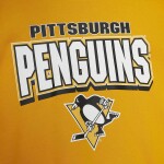Mitchell & Ness Pánská mikina Pittsburgh Penguins NHL All Over Crew Fleece Velikost: S