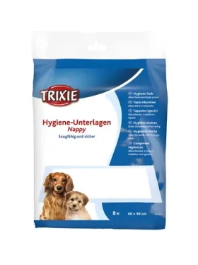 TRIXIE Podložky pro štěňata / Hygienické podložky / 60 x 90 cm / 8 ks
