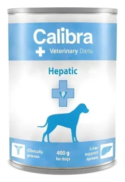 Calibra VD Dog Hepatic 400 g / Konzerva pro psy / podpora zdraví jater