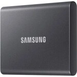 SAMSUNG T7 Externí SSD disk 1TB šedá / Externí SSD / R: 1050 MBs W: 1000MBs / USB-C / 3y (MU-PC1T0T/WW)