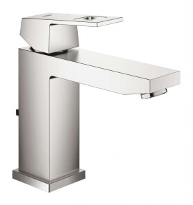 GROHE - Eurocube Umyvadlová baterie s výpustí, supersteel 23445DC0