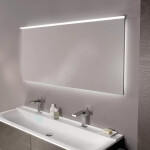 GEBERIT - Xeno 2 Zrcadlo 1600x710 mm s LED osvětlením a vyhříváním 500.204.00.1