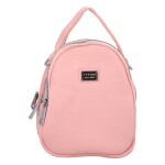 Zajímavá dámská koženková crossbody Kris, růžová