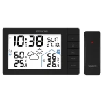 SENCOR SWS 3200 černá / Meteostanice / LCD / bezdrátové čidlo (8590669379286)