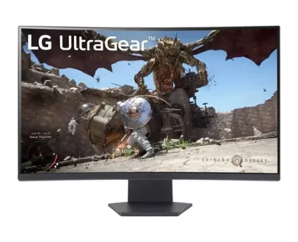 32" LG 32GS60QC-B černá / VA / 2560 x 1440 / 16:9 / 3000:1 / 300dc-m2 / HDMI DP / VESA (32GS60QC-B.AEUQ)