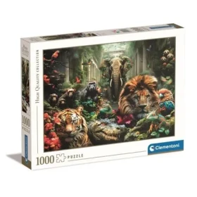 Clementoni PUZZLE Tajuplná džungle