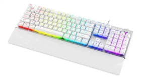 KRUX Frost RGB bílá / Herní klávesnice / Drátová / US layout / RGB (KRX0133)
