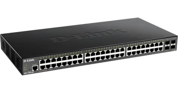 D-Link DGS-1250-52X / 48-port Smart Managed Gigabit Switch / 4x 10G SFP+