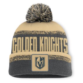 Fanatics Pánská zimní čepice Vegas Golden Knights NHL Thrive Cuffed Pom Beanie