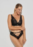 Dámská push-up podprsenka Kinga PU-1103 Luna černá 70F