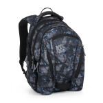 Bagmaster - Studentský set BAG 24 A ŠEDO-MODRÝ (batoh+pouzdro) + gumovací pero Pilot Frixion