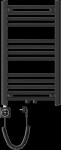 MEXEN/S - Mars radiátor + topná tyč 700 x 400 mm, 300 W, černá W110-0700-400-6300-70