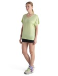ICEBREAKER Wmns Drayden Reversible SS Top, Glazen (vzorek) velikost: S
