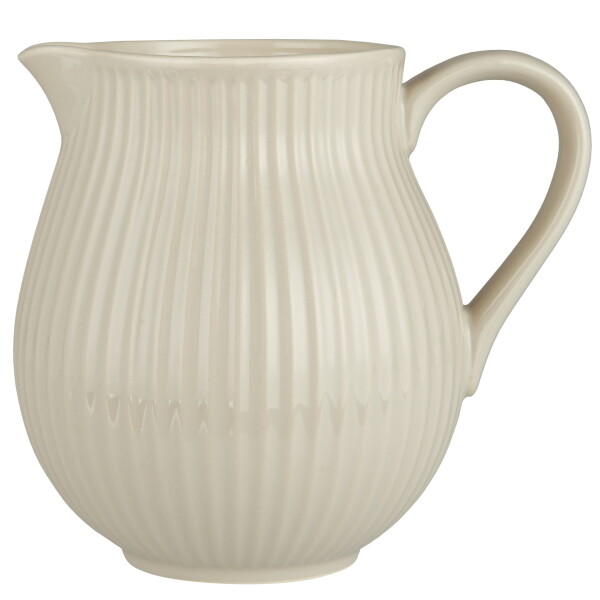 Ib Laursen Keramický džbán Mynte Latte 2 L, krémová barva, keramika