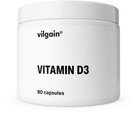 Vilgain Vitamin D3 – 90 kapslí