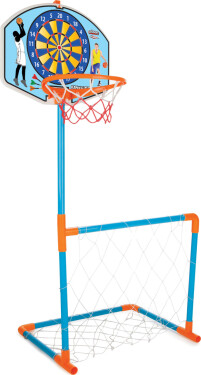 Sada fotbalová branka + koš na basketbal 2v1 - Play Doh