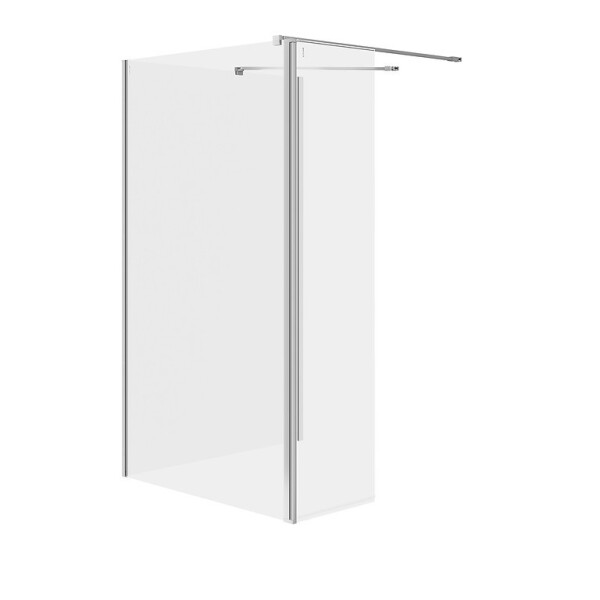 CERSANIT - SET B800 WALK-IN MILLE POHYBLIVÁ STĚNA CHROM 90X100X30X200 VIR S601-187