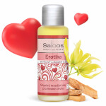 Tělový a masážní olej EROTIKA 50ml Saloos