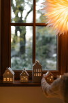 Räder Porcelánový svícen Gingerbread House, bílá barva, porcelán