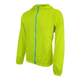 Sportovní bunda pánská RJM27 neonově žlutá 100% polyester