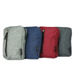 Batoh přes jedno rameno Steve, tmavě šedá