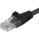 PremiumCord UTP CAT6, 0,5m, černý