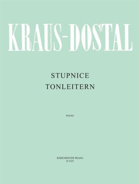 Stupnice / Tonleitern - Arnošt Kraus