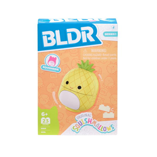 SQUISHMALLOWS Stavebnice BLDR - Ananas Maui