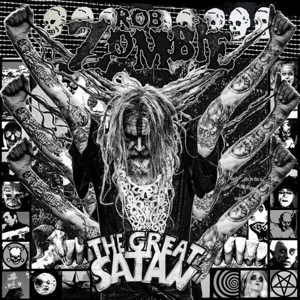 LP Rob Zombie: The Great Satan (Black White Swirl Vinyl) - Rob Zombie
