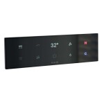 KLUDI - Tronic Termostatická baterie pod omítku, pro 3 spotřebiče, černá 38310G1-00