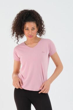 Dámské tričko Slazenger Play růžové dámské sportovní tričko