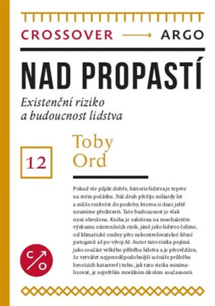 Nad propastí - Toby Ord