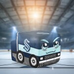 Plyšová rolba Seattle Kraken