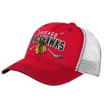 Outerstuff Dětská kšiltovka Chicago Blackhawks NHL Lockup Meshback Adjustable