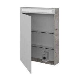 Dřevojas - Jednodveřová galerka AIR GAOE 60 - D01 Beton / Levé 134815