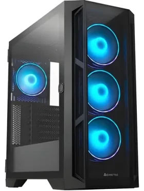 Chieftec GA-01B-TG-OP černá / PC skříň / E-ATX / tvrzené sklo / 4x 120mm ARGB / bez zdroje (GA-01B-TG-OP)
