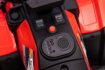 Mamido Dětská elektrická čtyřkolka Superme červená