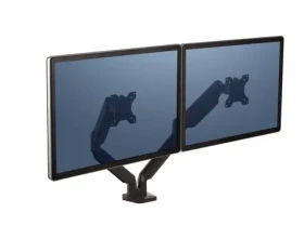 Fellowes Platinum Držák monitoru 2 ramena vedle sebe černá / USB 3.0 (0043859716968)