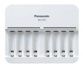 Panasonic BQ-CC63E Eneloop Smart nabíječka / pro AA x 1-8 Baterií a AAA x 1-8 Baterií (BQ-CC63E)
