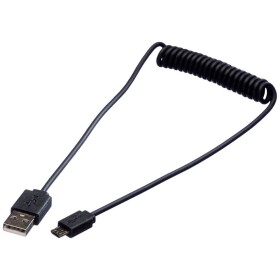 Roline USB kabel USB 2.0 USB-A zástrčka, USB Micro-B zástrčka 1.00 m černá stíněný 11.02.8317