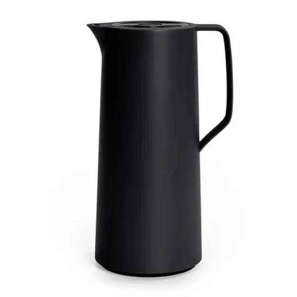 Emsa Motiva 1l černá / Vakuová konvice (termoska) / Quick Press (N4170700)