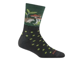 Darn Tough Wild Life Crew Lightweight Cushion dámské ponožky Hedgehog Moss vel. M (38-40)