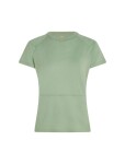 ICEBREAKER Wmns 200 Waffle Elevation SS Tee, Seaglass (vzorek) velikost: S