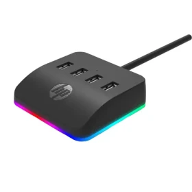 HP DHC-CT120 černá / USB hub / RGB / 4x USB-A 3.0 (8WW48AA)