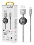 Aligator Premium Datový kabel 2A Lightning šedá (DATKP05)