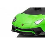 Mamido Dětské odrážedlo auto s vodící tyčí Lamborghini Aventador SV zelené