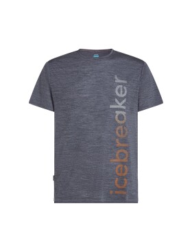 ICEBREAKER Mens Mer 125 Cool-Lite Sphe SS Tee IB Vert, Midnight Navy Hthr (vzorek) velikost: M